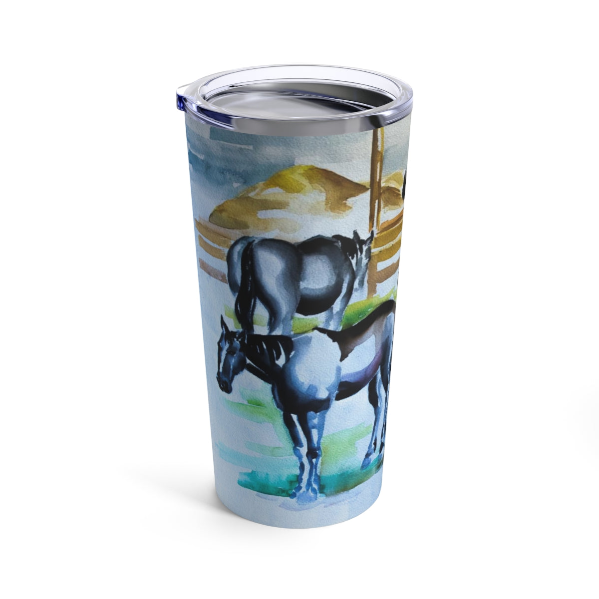 HW Horses Dishwasher Safe Tumbler 20oz