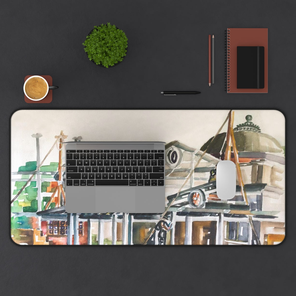 HW Construction Desk Mat