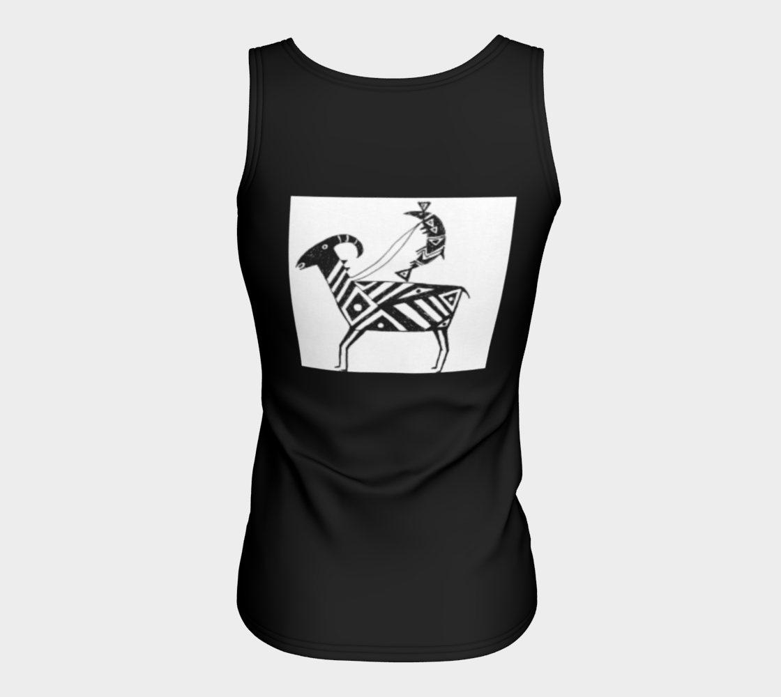 HW Fish Gallop Women's Regular Fitted Tank