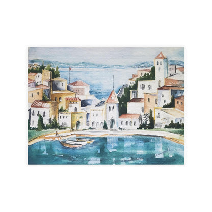HW Watercolor City Greeting Card Bundles (10, 30, 50 pcs)