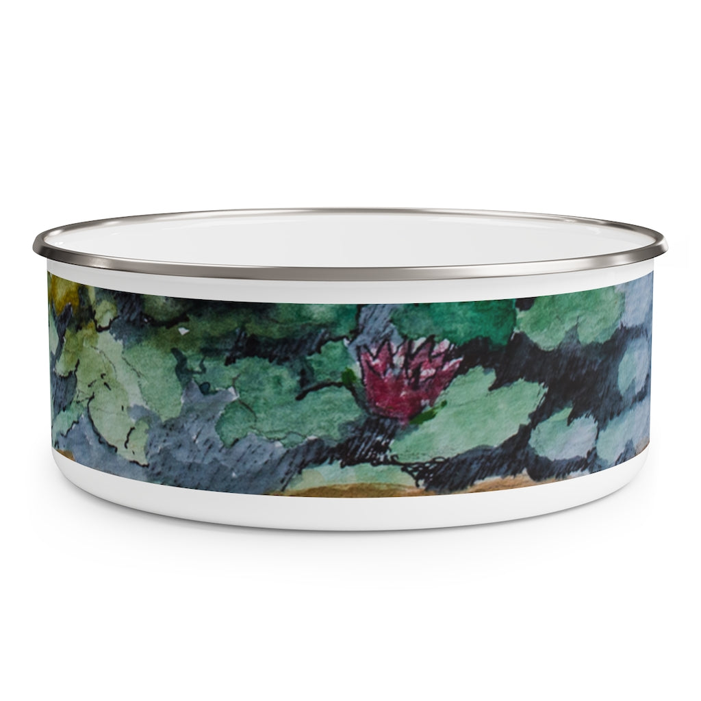 HW Lilypad Enamel Bowl