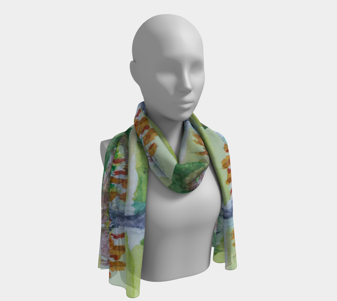 HW New Tree Long Scarf