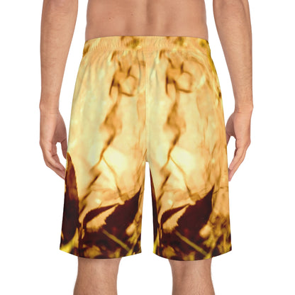 Golden Hour Men's Board Shorts (AOP)