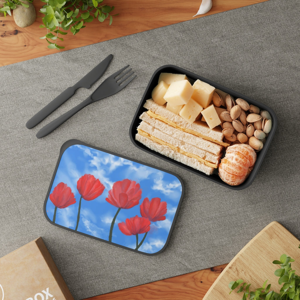 Song to the Sky PLA Bento Box with Band and Utensils