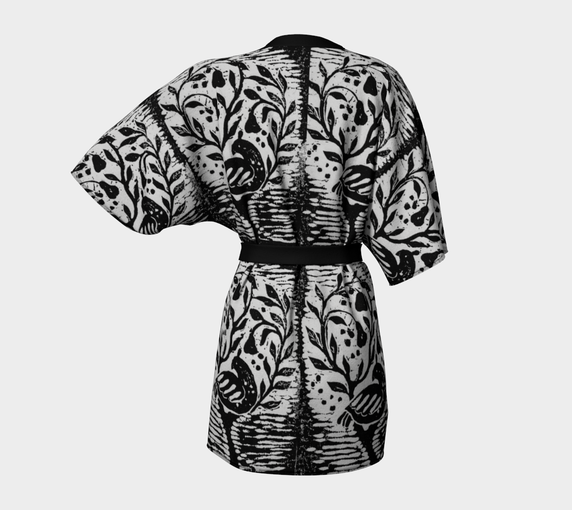 HW Partridge Kimono Robe