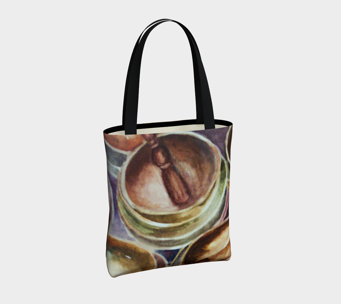 HW Singing Bowls Tote Bag