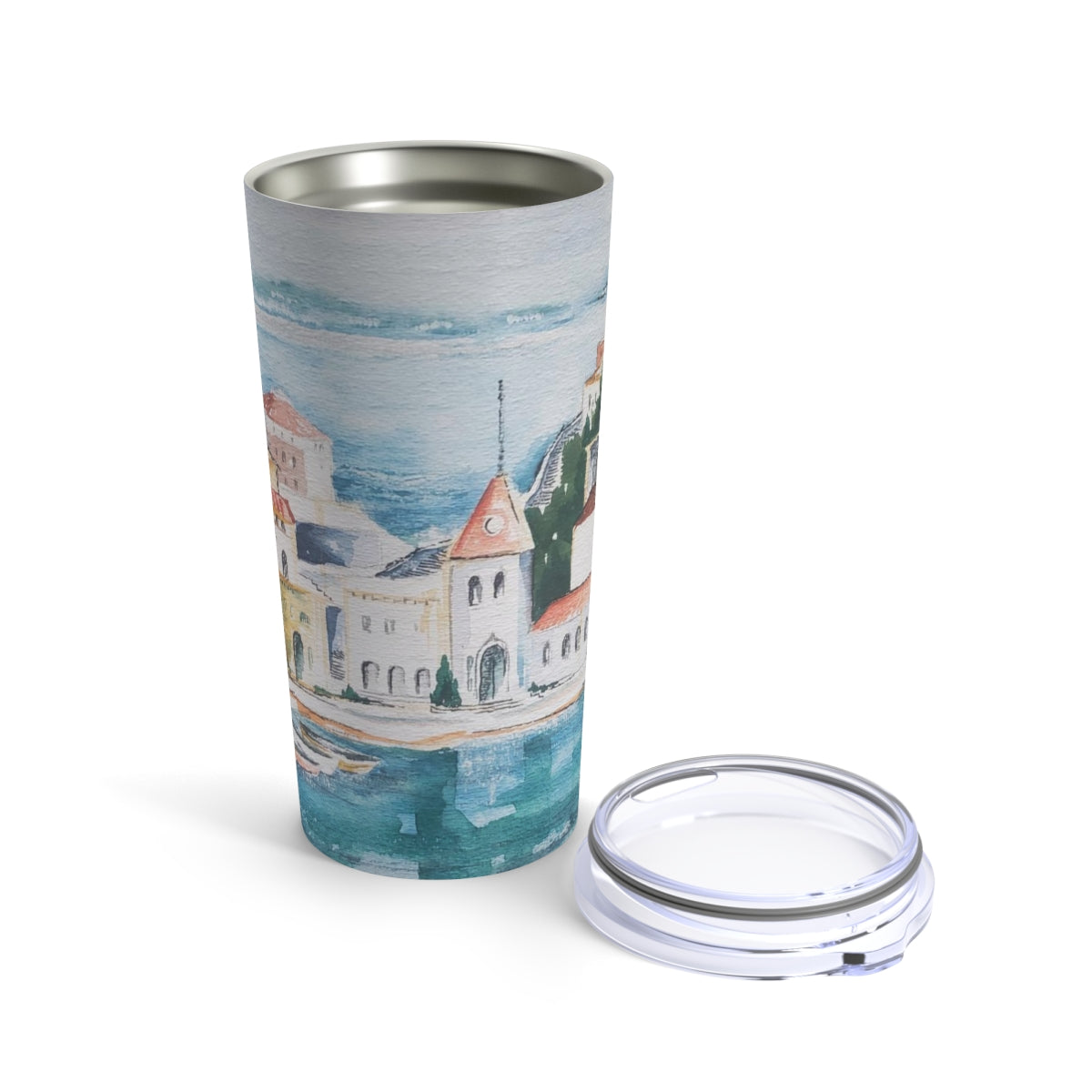 HW Watercolor City Dishwasher Safe Tumbler 20oz