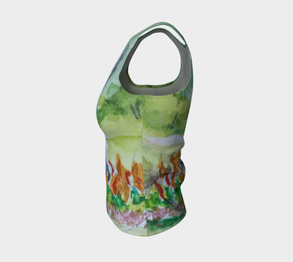 HW New Tree Fitted Tank Top