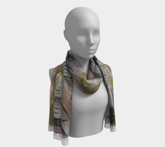 HW Hometown Roads Long Scarf