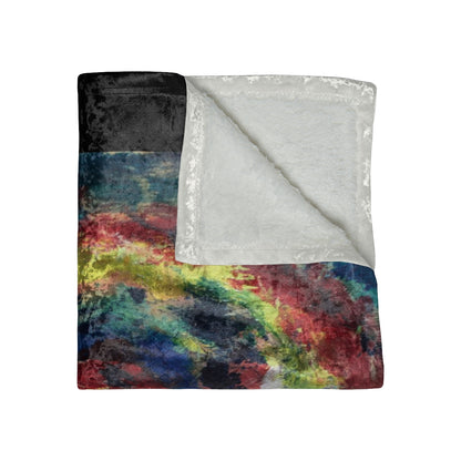 Crushed Velvet Blanket/ Nebula