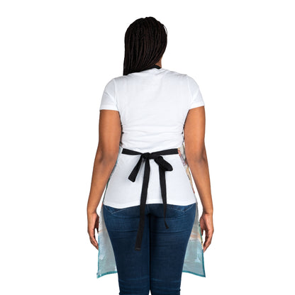 HW Watercolor City Apron