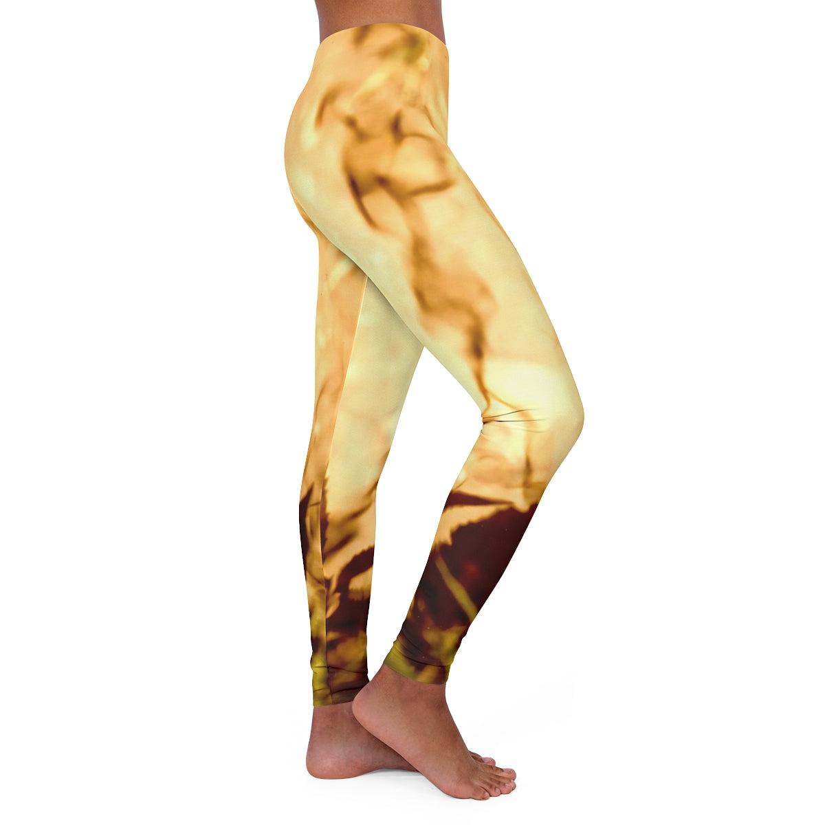 Golden Hour Women's Spandex Leggings