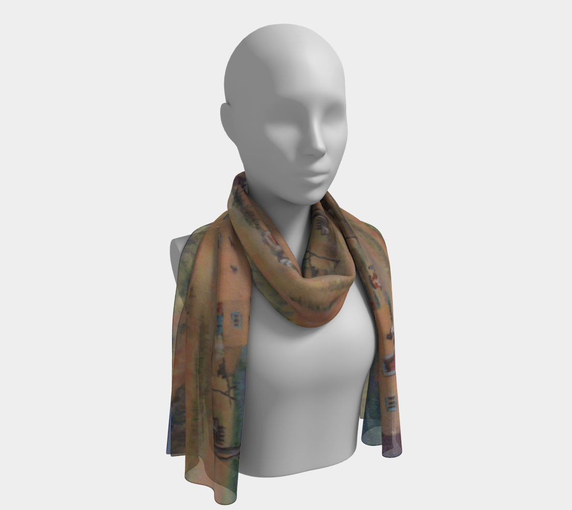 HW NM Memory Long Scarf