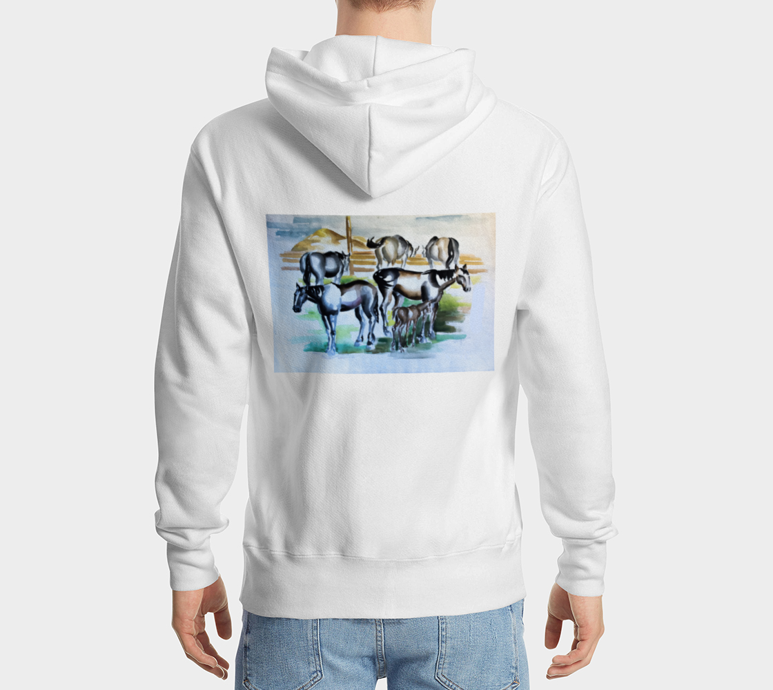 HW Horses Pullover Hoodie