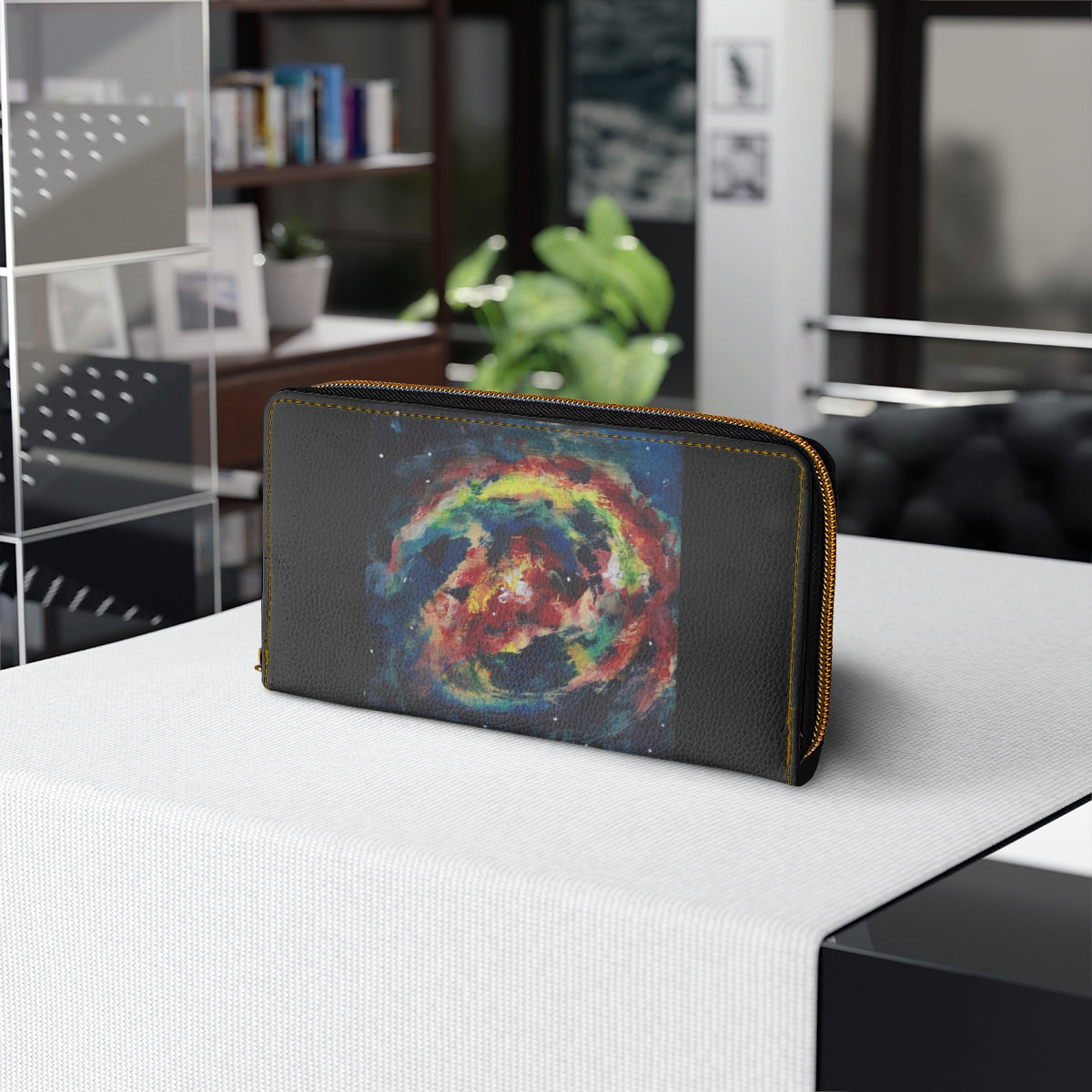 Nebula Zipper Wallet