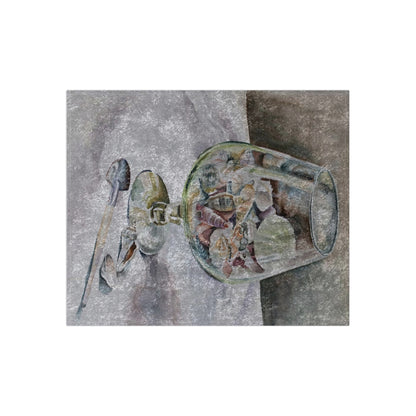 Crushed Velvet Blanket/ HW Jar of Sea