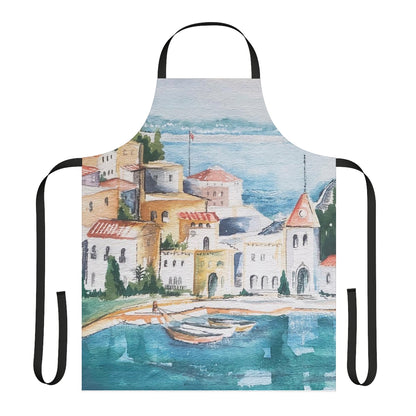 HW Watercolor City Apron