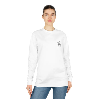 HW Fish Gallop Unisex Organic Long Sleeve Tee