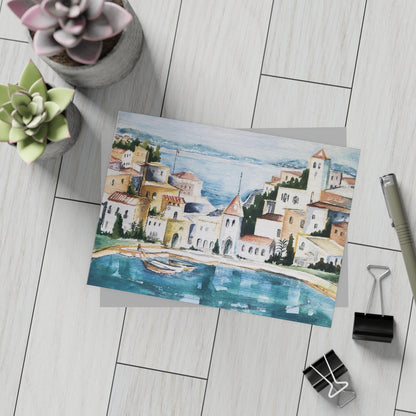 HW Watercolor City Greeting Card Bundles (10, 30, 50 pcs)