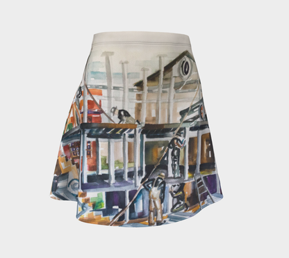 HW Construction Flare Skirt*