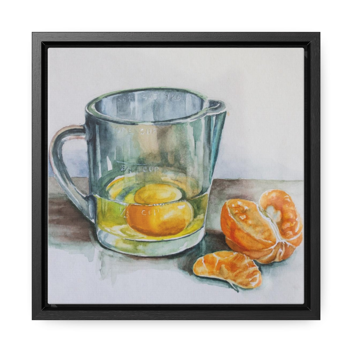 HW Citrus Gallery Canvas Wraps, Square Frame