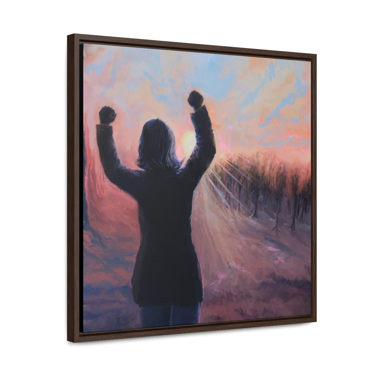 Revel Gallery Canvas Wraps, Square Frame