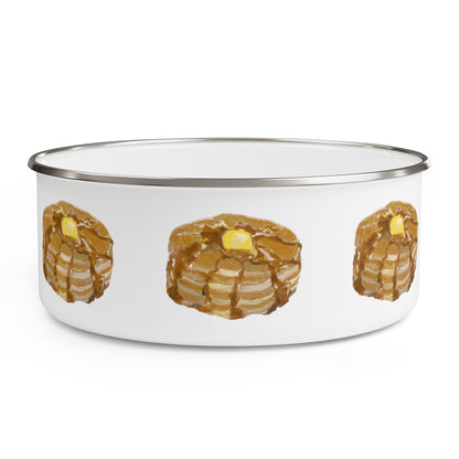 Pancake Lover Enamel Bowl