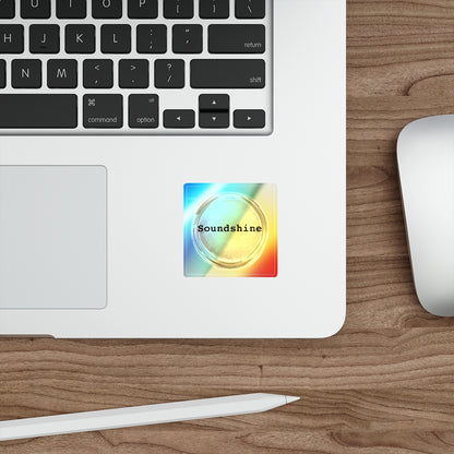 Soundshine Holographic Die-cut Stickers