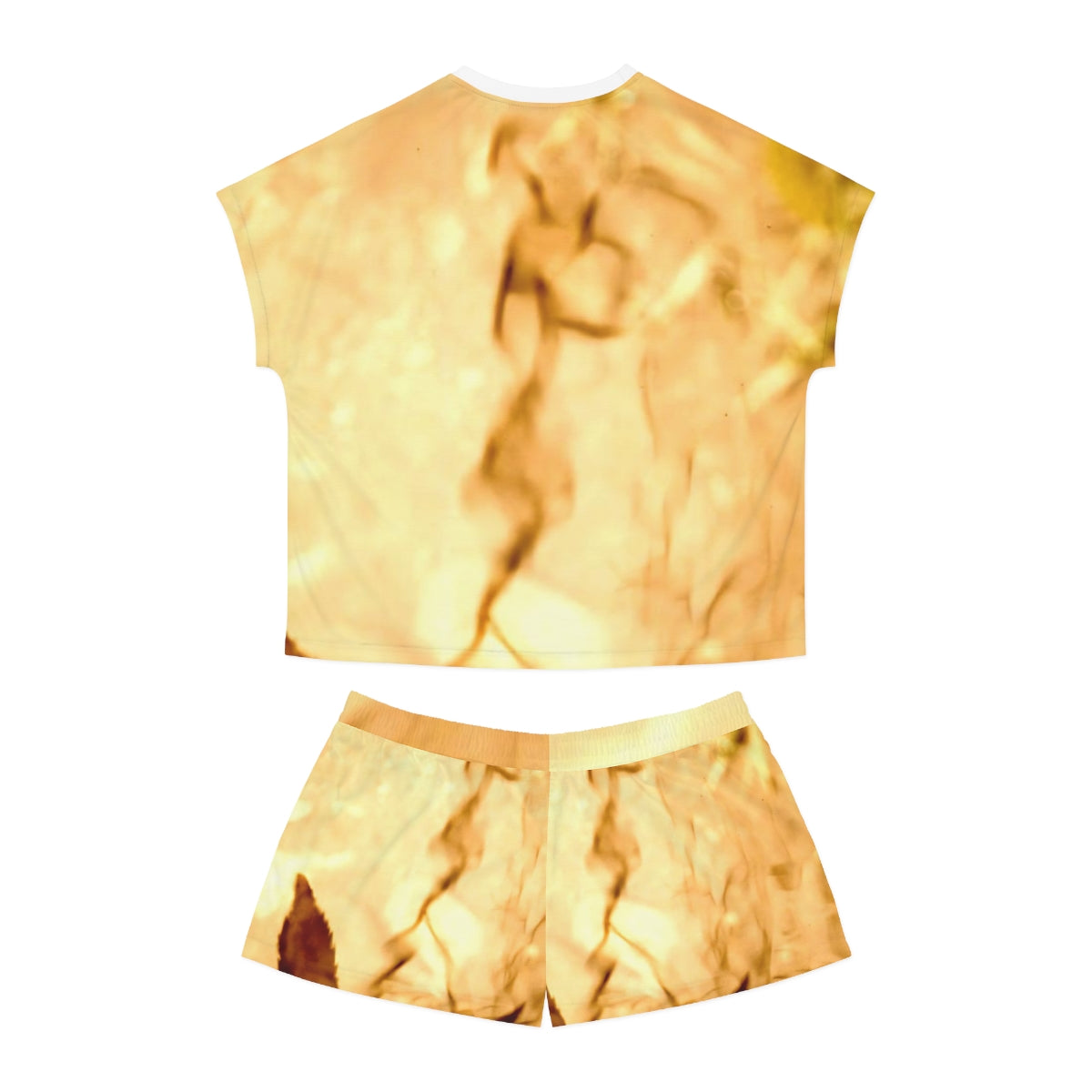 Golden Hour Women's Short Pajama Set (AOP)