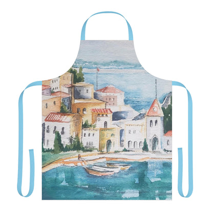 HW Watercolor City Apron