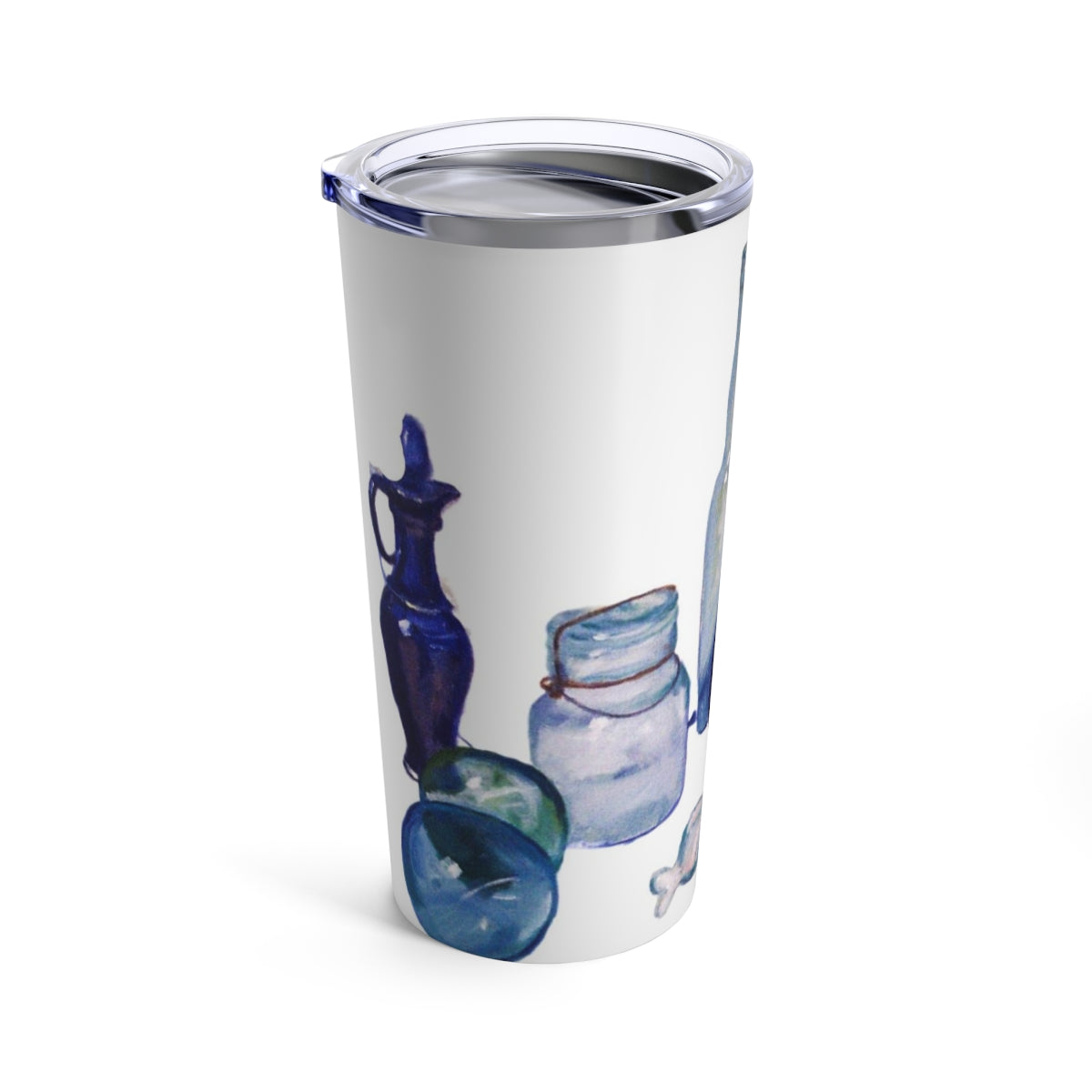 HW Blue Bottles Dishwasher Safe Tumbler 20oz