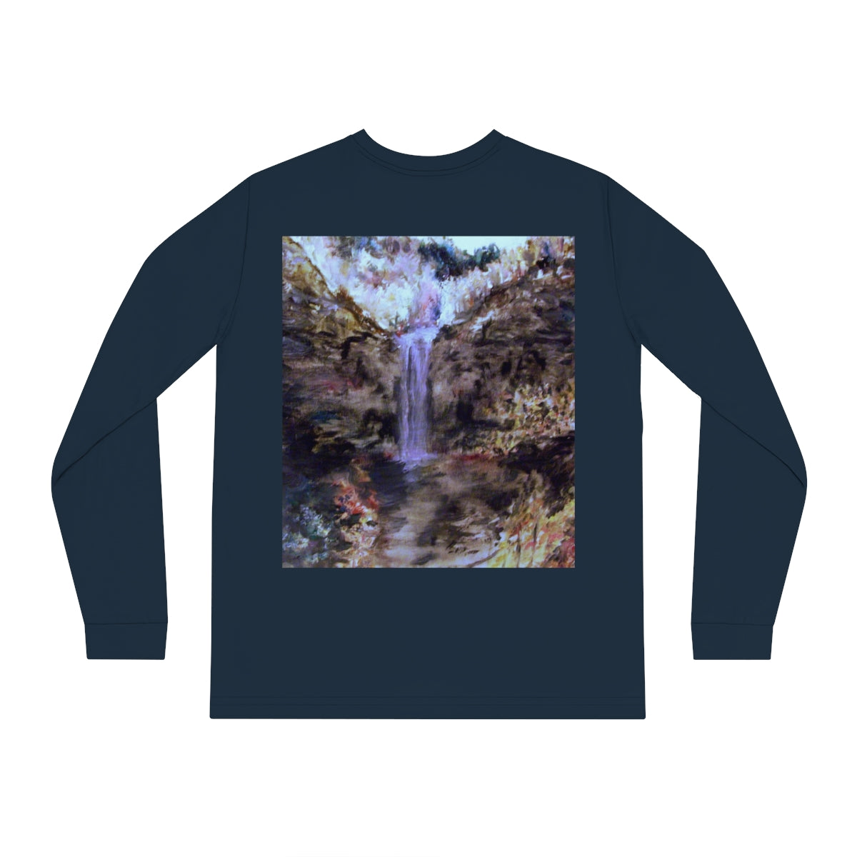 Visions of Taughannock Unisex Organic Long Sleeve Tee