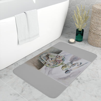 HW Jar of Sea Memory Foam Bath Mat