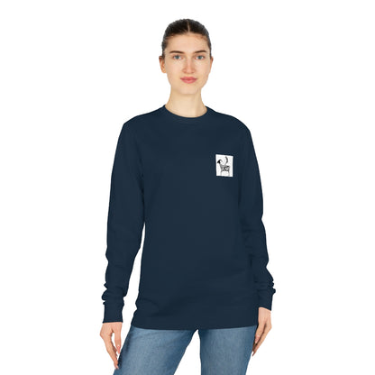 HW Fish Gallop Unisex Organic Long Sleeve Tee