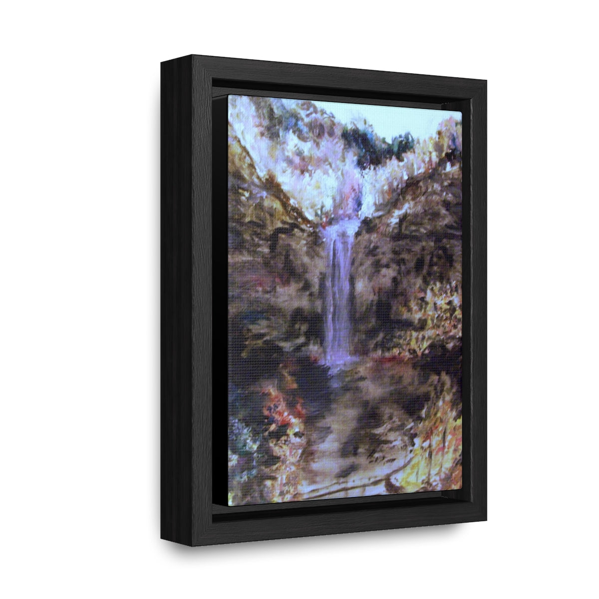 Visions of Taughannock Gallery Canvas Wraps, Vertical Frame