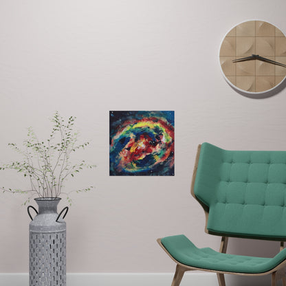 Nebula Matte Paper Poster