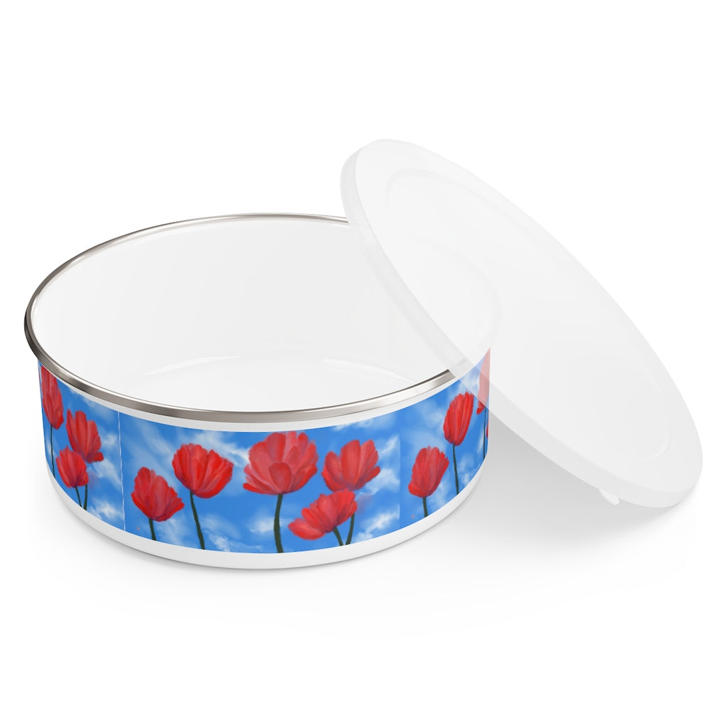 Song to the Sky Enamel Bowl