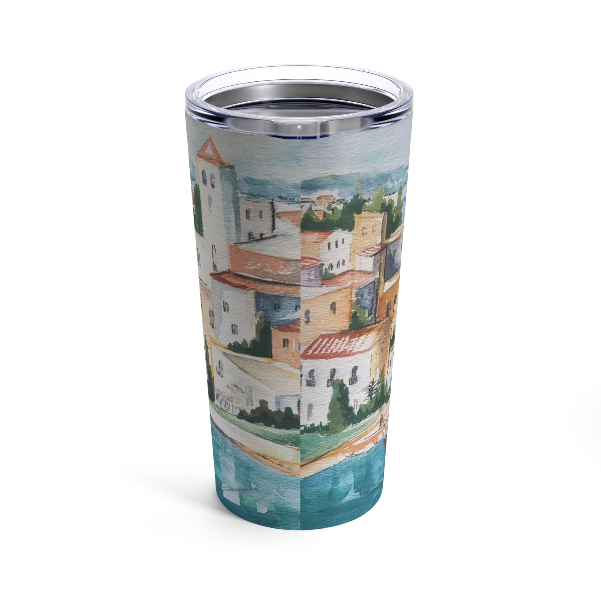 HW Watercolor City Dishwasher Safe Tumbler 20oz