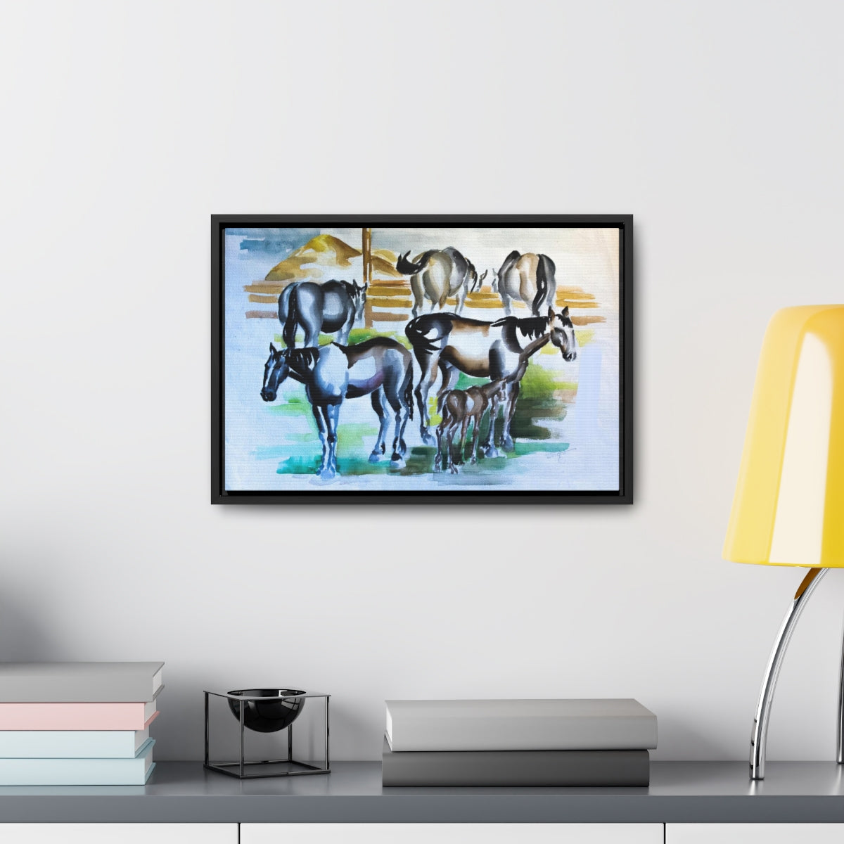 HW Horses Gallery Canvas Wraps, Horizontal Frame