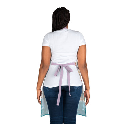HW Watercolor City Apron