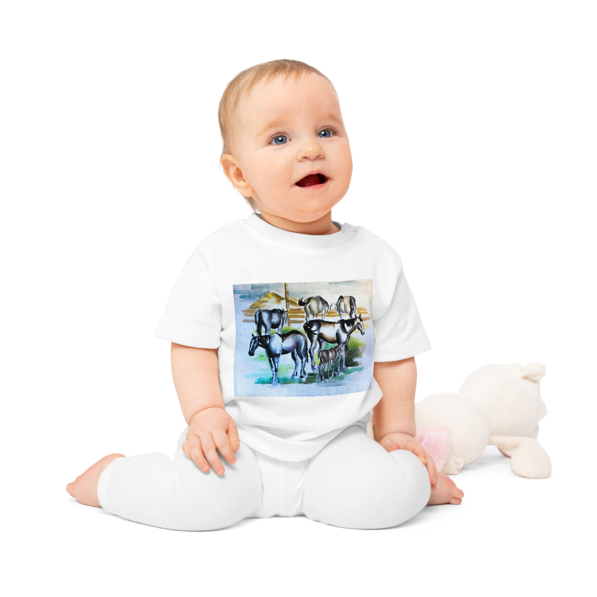 HW Horses Baby T-Shirt