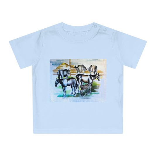 HW Horses Baby T-Shirt