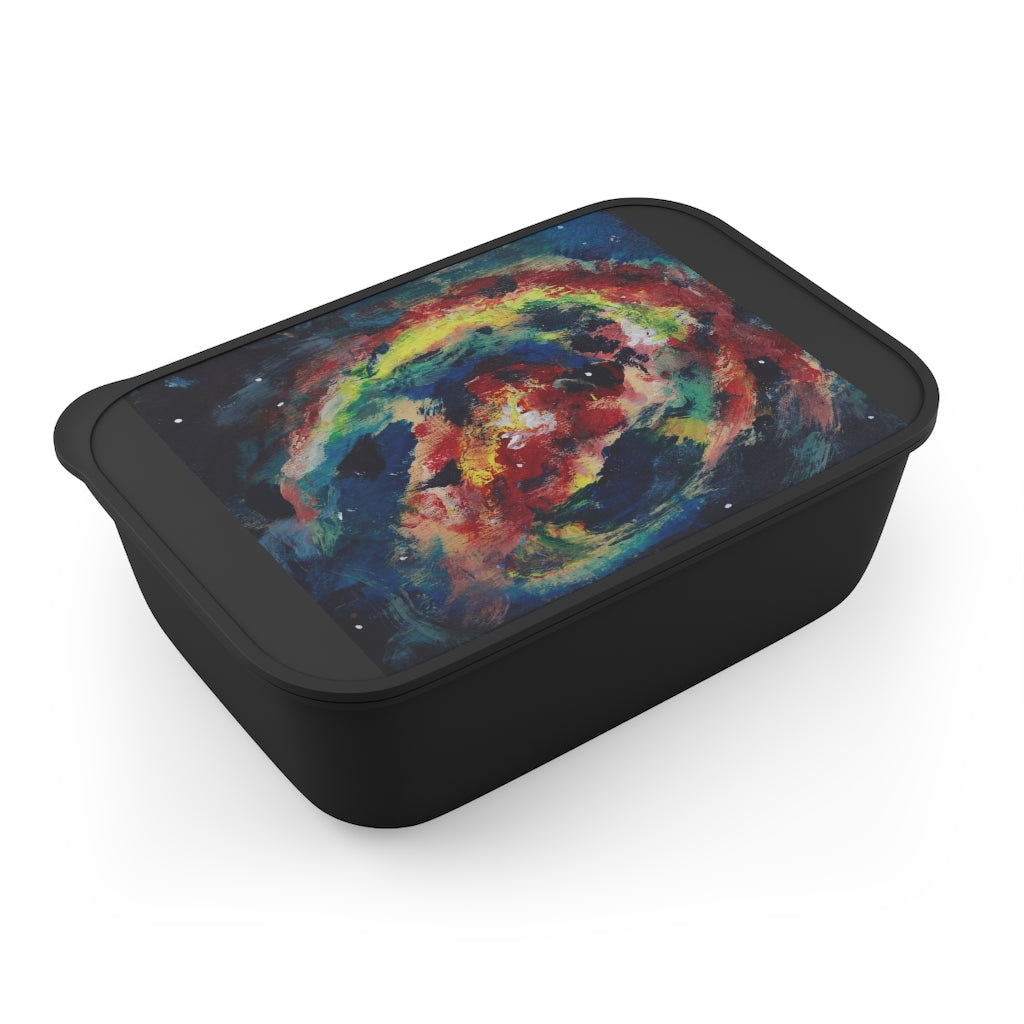 Nebula PLA Bento Box with Band and Utensils