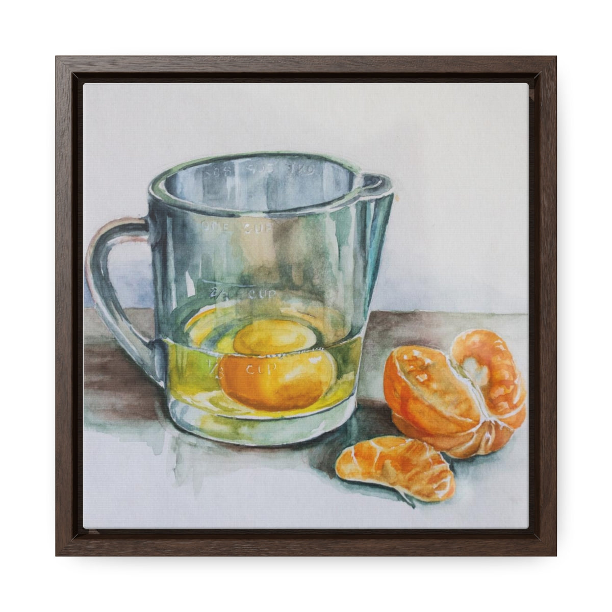 HW Citrus Gallery Canvas Wraps, Square Frame