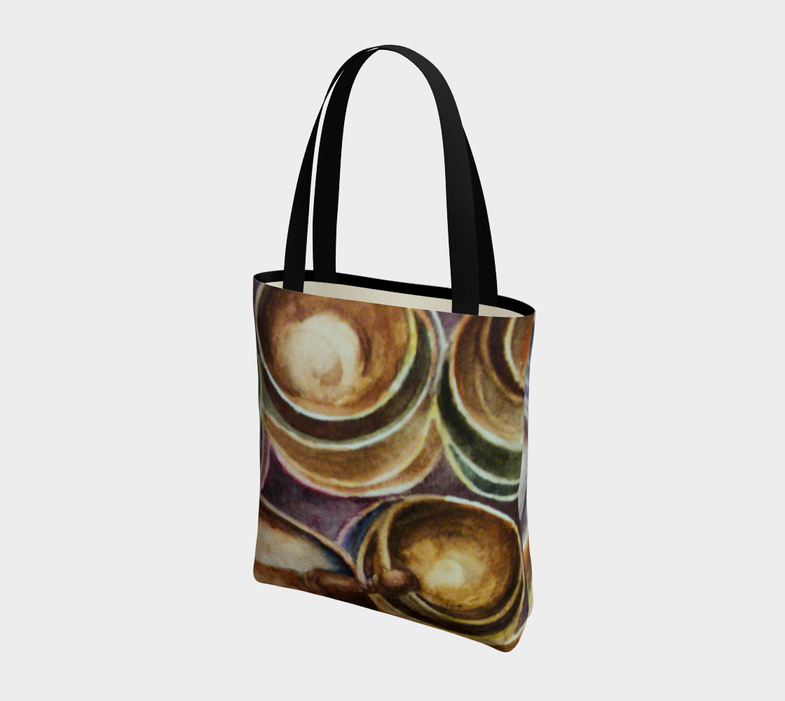 HW Singing Bowls Tote Bag