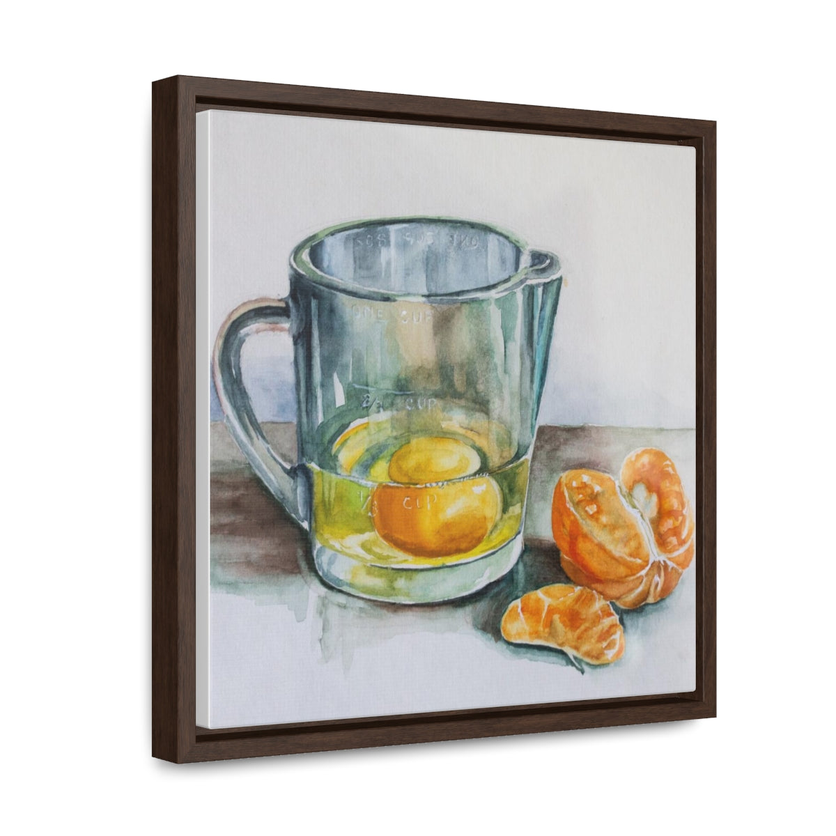 HW Citrus Gallery Canvas Wraps, Square Frame