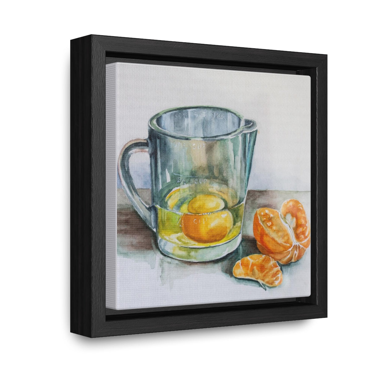 HW Citrus Gallery Canvas Wraps, Square Frame