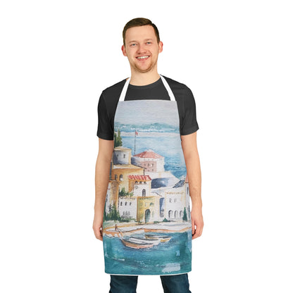 HW Watercolor City Apron