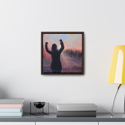 Revel Gallery Canvas Wraps, Square Frame