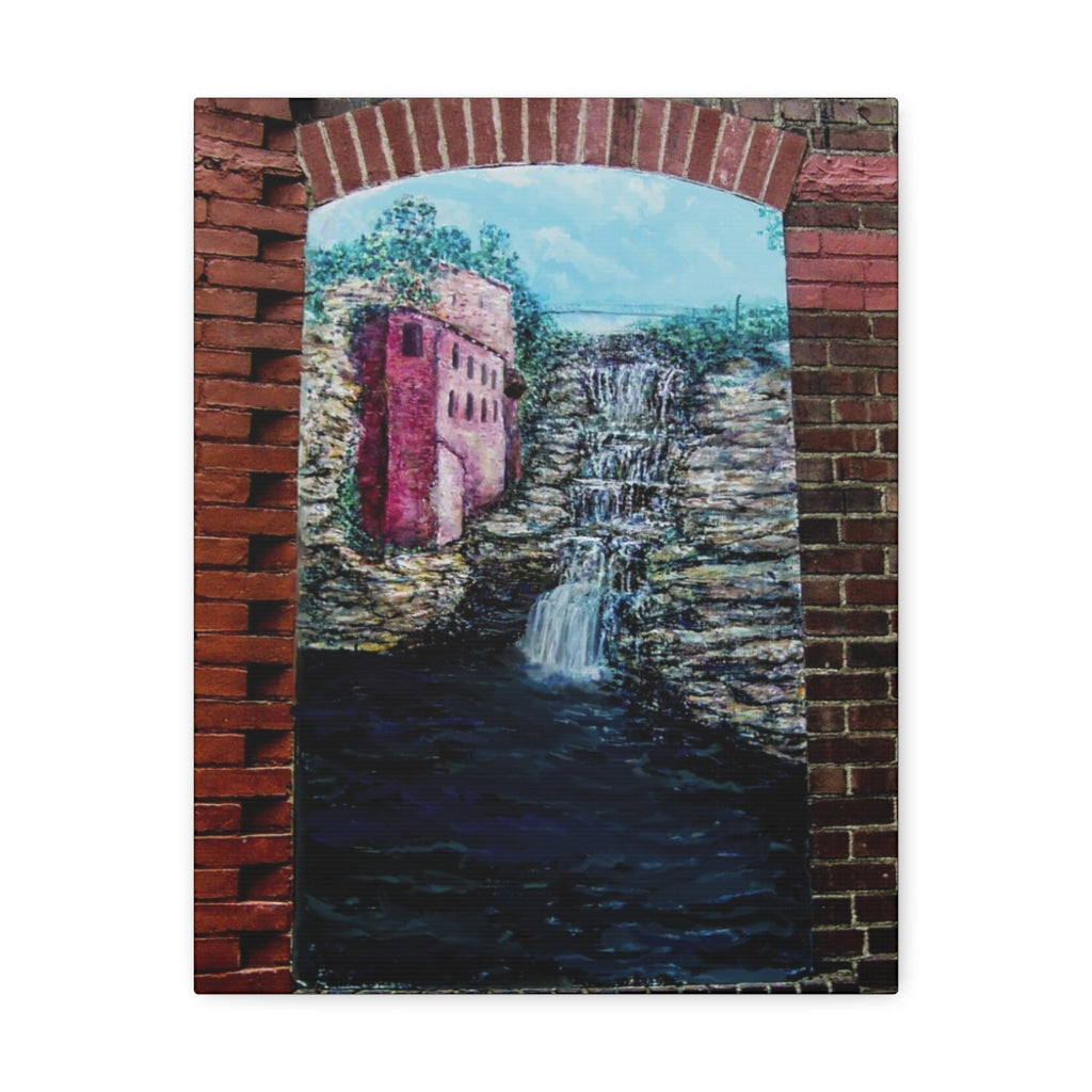 First Dam Satin Canvas, Stretched